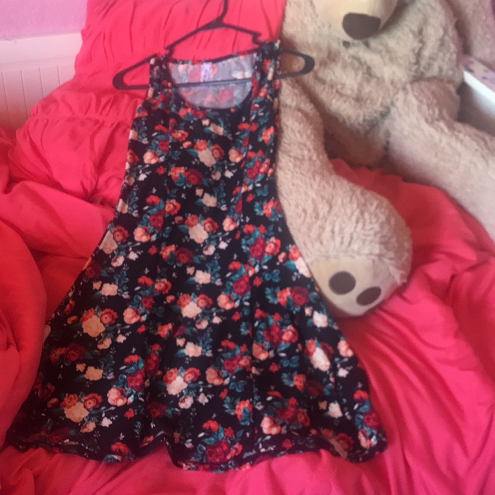 Flower dress size small/ medium